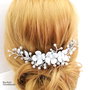 Pieptan de par cu floricele Accesoriu de par mireasa