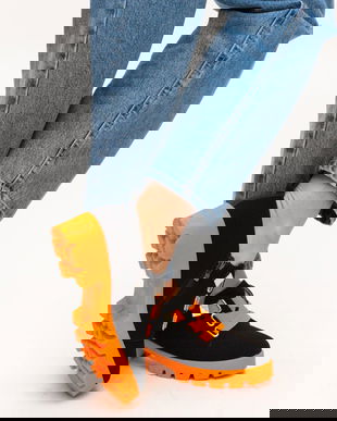 Pantofi Casual Samsi Portocali