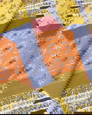 Bumbac imprimeu patchwork