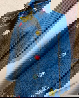 Pardesiu cu broderie Love&love