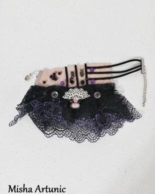 Bratara statement, retro chic