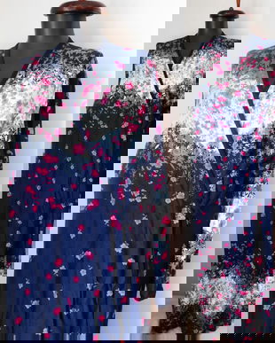 HALAT VAPOROS PANZA BUMBAC FLORAL