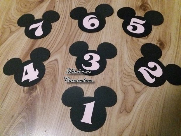 Numere de masa Minnie  / Mikey Mouse