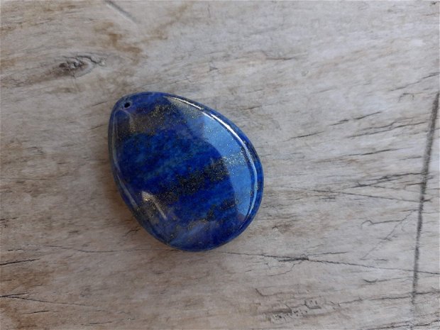 Pandantiv lapis lazuli, 39x29 mm