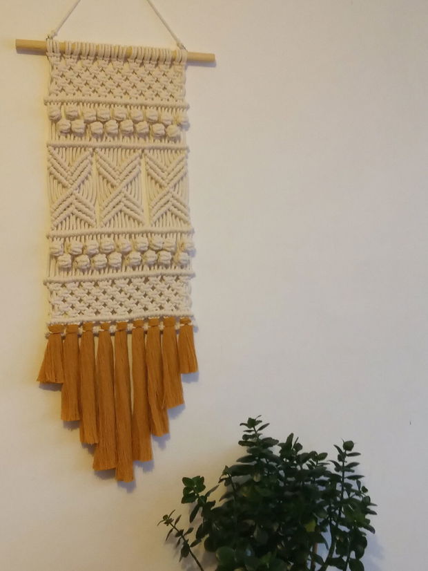 Decoratiune macrame pentru perete 100555