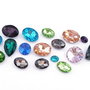 Cabochon din sticla, mix
