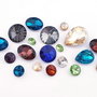 Cabochon din sticla, mix