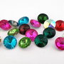 Cabochon din sticla, 16 mm, mix