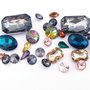 Cabochon din sticla, mix