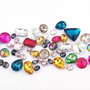 Cabochon din sticla, mix