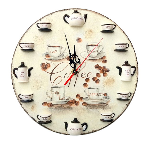 Ceas de perete - cafea 115841