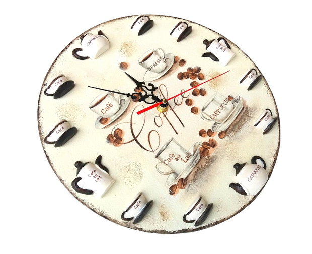 Ceas de perete - cafea 115841