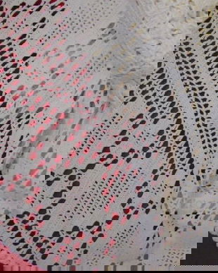 Cuvertura dantela pt pat