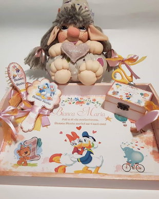 Set tava mot fete, tema Daisy & Donald
