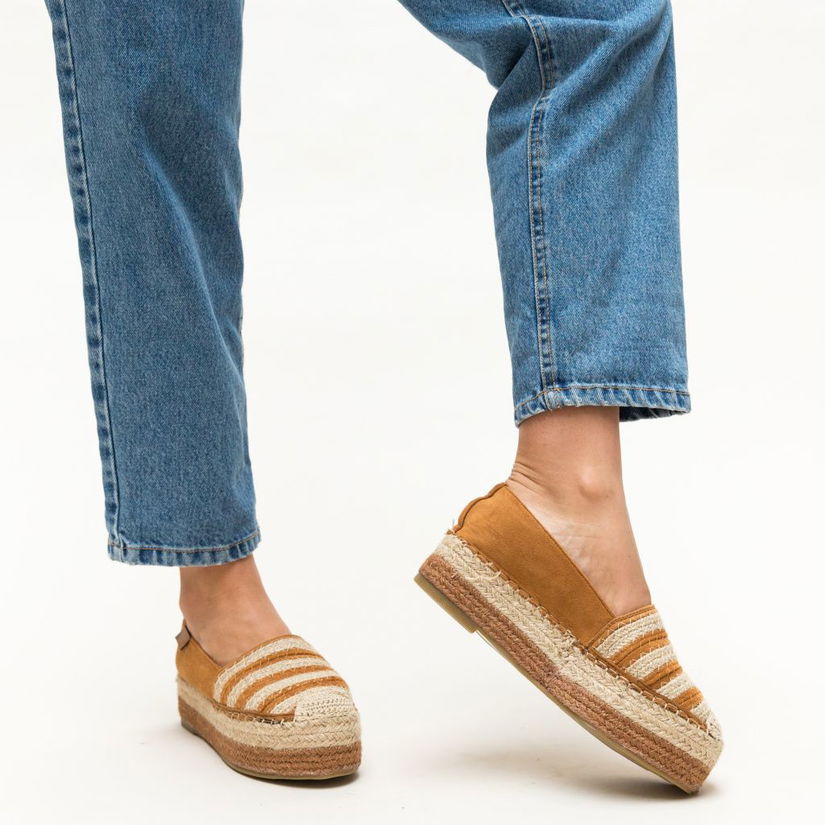 Espadrile Casual Dougla Camel