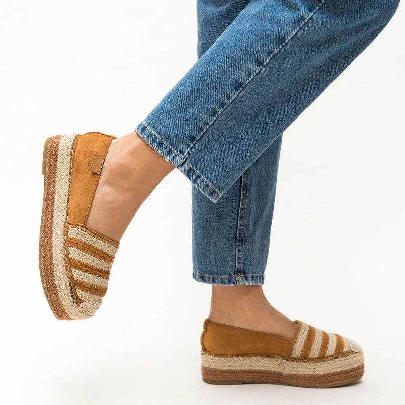 Espadrile Casual Dougla Camel