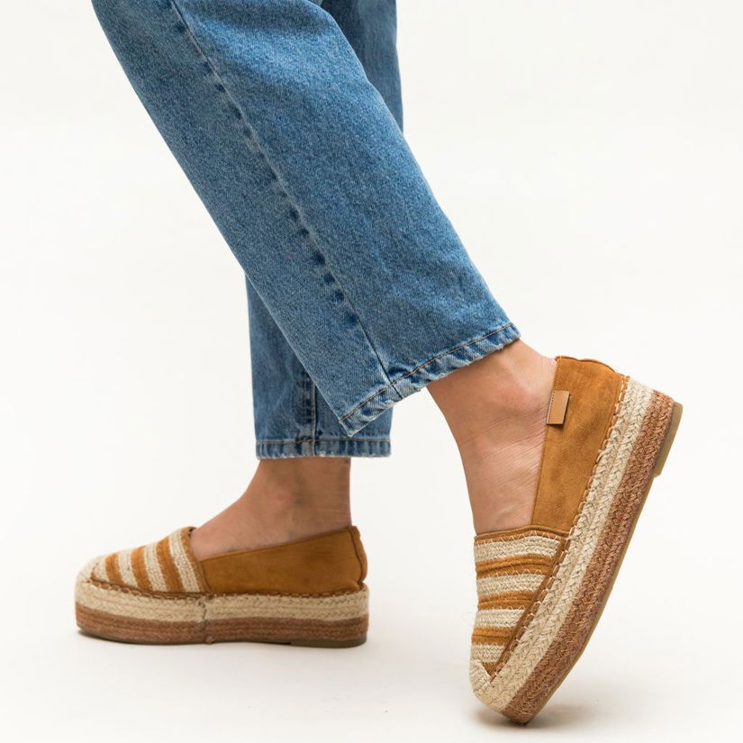 Espadrile Casual Dougla Camel