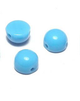 Cabochon, 2 siruri, 6 mm, Turquoise-63020