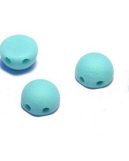 Cabochon, 2 siruri, 6 mm, Jade Matted - 63120-84110