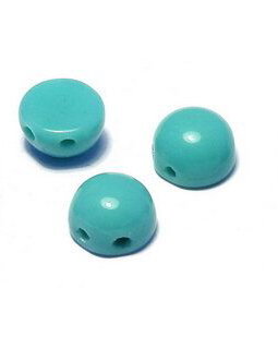 Cabochon, 2 siruri, 6 mm, Jade - 63130