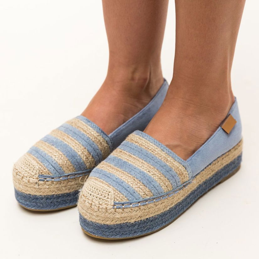 Espadrile Casual Dougla Albastri