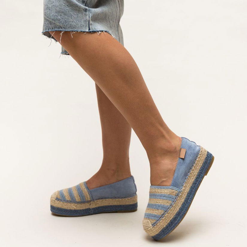 Espadrile Casual Dougla Albastri