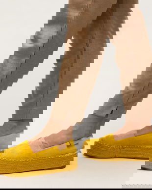 Espadrile Hamudek Galbeni