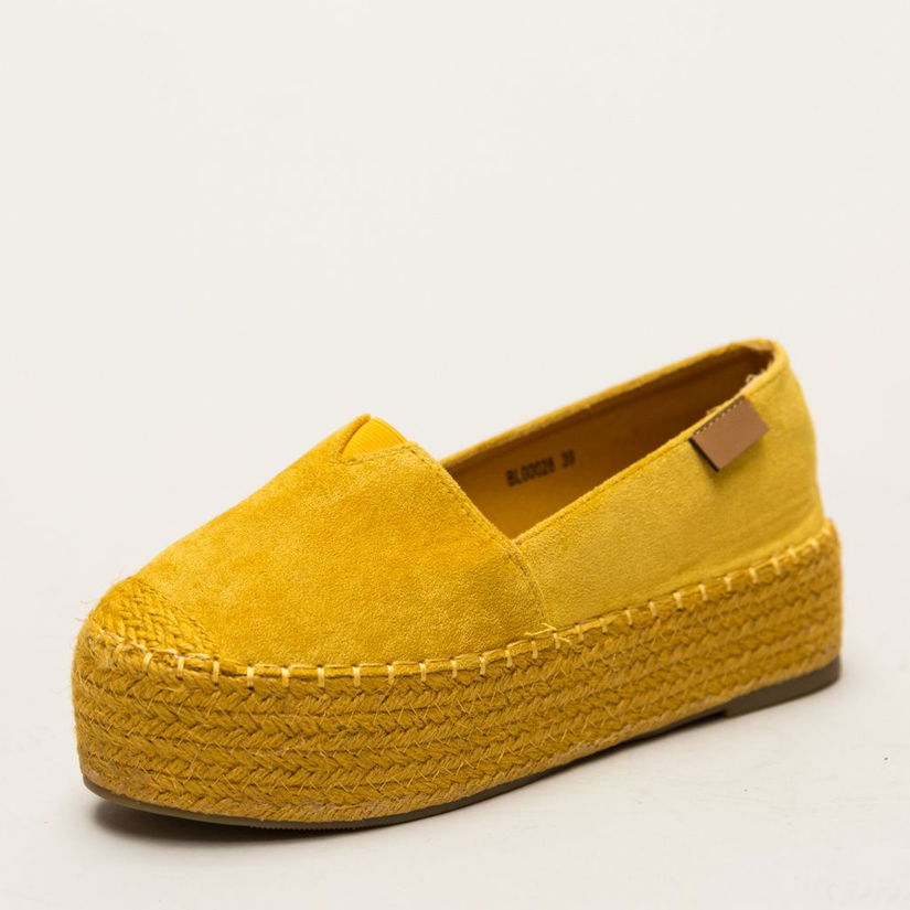 Espadrile Hamudek Galbeni