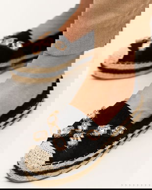 Espadrile Venelin Negri