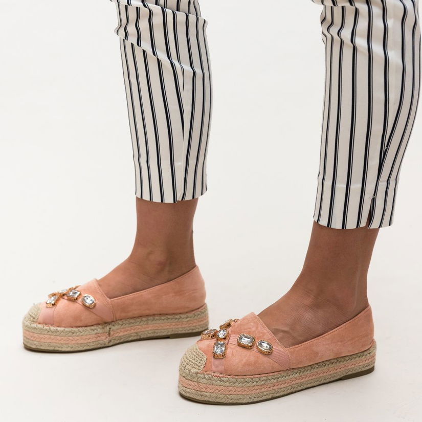 Espadrile Venelin Roz