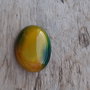 Cabochon agata, 39-40x29-20 mm