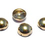 Dome, 14x8 mm, Crystal Amber - 00030-26441