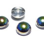 Dome, 14x8 mm, Crystal Vitrail - 00030-28101