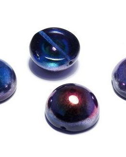 Dome, 14x8 mm, Crystal Magic Blue - 00030-95100