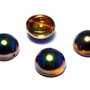 Dome, 14x8 mm, Crystal Magic Copper - 00030-95300