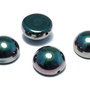 Dome, 14x8 mm, Jet Celsian Full - 23980-22500