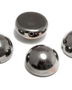 Dome, 14x8 mm, Jet Full Chrome - 23980-27400