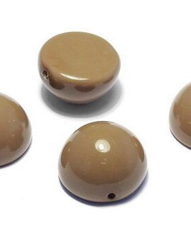Dome, 14x8 mm, Sage - 48186