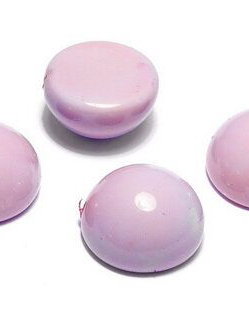 Dome, 14x8 mm, Lilac - 48224