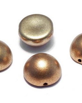 Dome, 12x7 mm, Metallic Mix - 01610