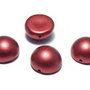 Dome, 12x7 mm, Lava Red - 01890