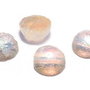 Dome, 12x7 mm, Crystal Etched Lemon Rainbow - 00030-98584