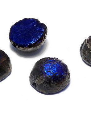 Dome, 12x7 mm, Crystal Etched Azuro Full - 00030-22283