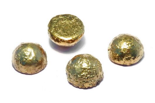 Dome, 12x7 mm, Crystal Etched Amber Full - 00030-26480