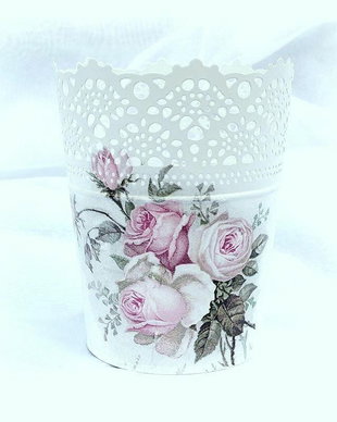 Ghiveci decorativ Romantic Roses - 8562