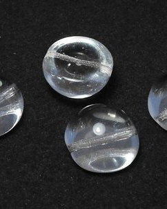 Dome, 10x6 mm, Crystal - 00030