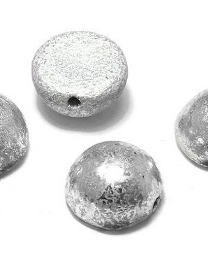 Dome, 10x6 mm, Crystal Etched Labrador Full - 00030-27080