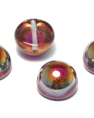 Dome, 10x6 mm, Crystal Santander - 00030-27104