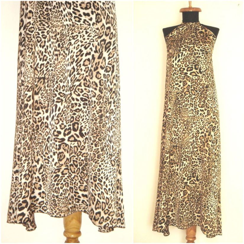 Rochie maxi, noua, animal print, leopard