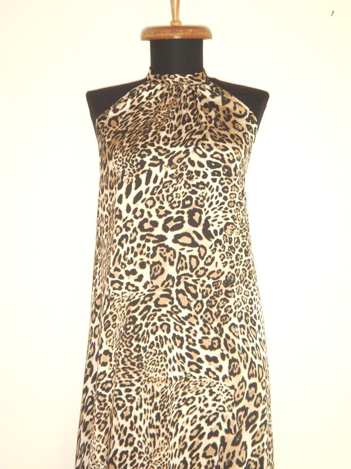 Rochie maxi, noua, animal print, leopard